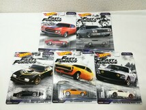 Hot Wheels Car Culture FAST＆FURIOUS ワイルドスピード 1/4 MILE MUSCLE クォーターマイルマッスル 5台セット トランザム マスタング_画像1