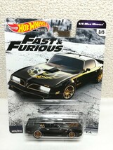 Hot Wheels Car Culture FAST＆FURIOUS ワイルドスピード 1/4 MILE MUSCLE クォーターマイルマッスル 5台セット トランザム マスタング_画像5