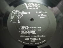 激レア　オリジナル SOULVILLE BEN WEBSTER 音凄いです _画像3