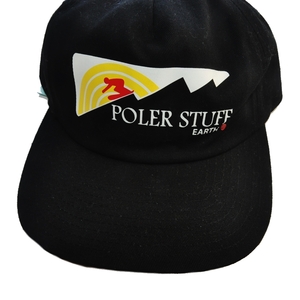 POLER / ポーラー POLER STUFF EARTH SNAP BACK BLACK