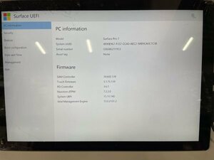 ジャンク扱い★877 surface pro7