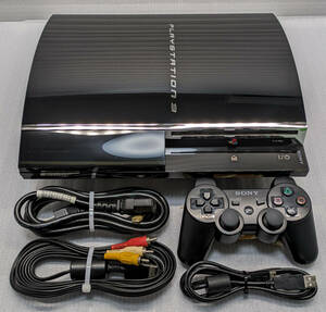 272 中古 SONY PS3 プレステ3 プレステーション3 本体 CECHA HDD：500GB FW3.55 PS2OK品