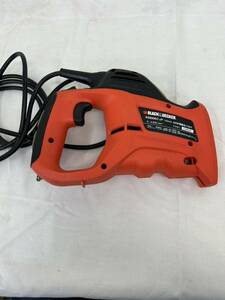 8-3-12-6 BLACK&DECKER KS880EC 400W電動式ノコギリ 電動工具 大工 建築 DIY 動作品