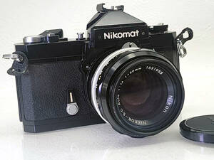 ★ R60319　NIKON ニコン　Nikomat ニコマート　FT N　ブラックボディ ＋ NIKKOR-S・C Auto 50mm F1.4 ★