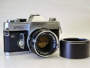 ★ R60319　Canon キャノン　FTb QL ＋ CANON LENS FD 50mm F1.8 ★