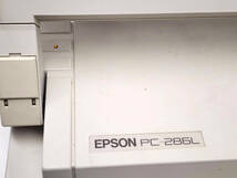 R60322　EPSON エプソン　パーソナルコンピュータ　PC-286L-STD-N　PC-286LSN　レトロパソコン　　_画像4