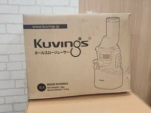 R60329　未使用　KUVINGS クビンス　ホールスロージューサー　JSG-30　元箱付き