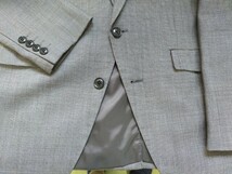 超美品 スーツセレクト スーツ A6 ピンヘッド織柄 ブルーグレー_画像6