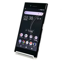 Xperia XZs SOV35 ブラック au SIMロック解除済み 白ロム スマホ本体 送料無料 Y20MR_画像1