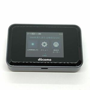 Wi-Fi STATION HW-01H ブラック docomo モバイルルーター マイクロシム LTE ルーター本体 送料無料 Y1MR