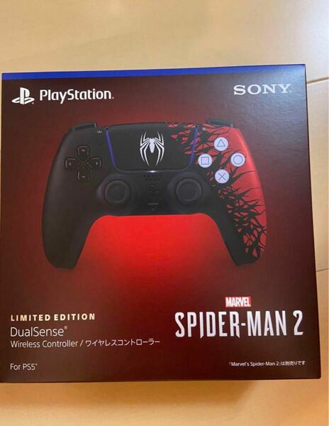 【限定版新品未開封】マーベルスパイダーマン2 PS5ワイヤレスコントローラーMarvel's Spider-Man 2 