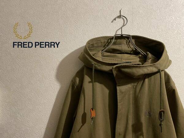 ◯ FRED PERRY M51 モッズ コート / フレッドペリー パーカー 月桂樹ロゴ カーキグリーン XS Mens #Sirchive