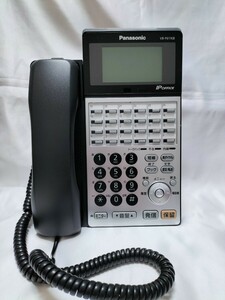 Panasonic パナソニック 24ボタン漢字表示電話機 VB-F611KB-K No.747