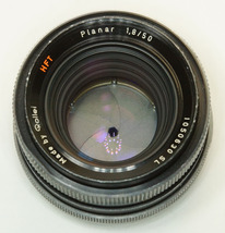 ドイツブランド Rollei Planar 1.8/50 HFT QBM 12N-630 中期型 マルチコート プラナー zeiss設計_画像4