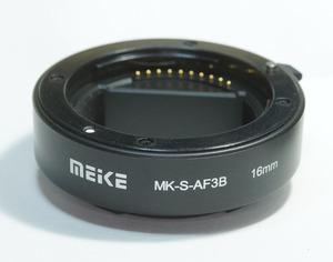 MEIKE MK-S-AF3B 16mm SONY Eマウント用 接写リング AF AE 対応 NEX α エクステンションチューブ