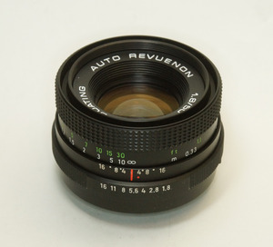 ドイツ製 AUTO REVUENON 1.8/50 MULTI COATING M42 260NA-792 ブラック 後期型 A/M切替レバー PENTACON