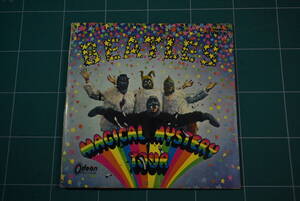 Qm165 The BEATLES MAGICAL MYSTERY TOUR INDUSTRIES Mark JAPAN Used odeon OP-4335 ビートルズ マジカルミステリーツアー 60サイズ