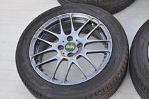 美品 BBS RE-L2 RE5016 16インチ 6J+48 4穴100 2022年 ヨコハマ 185/55R16 カローラ インサイト シャトル フィット スイフト コペン 鍛造_画像2