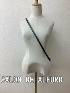 SALON DE ALFURD TOKYO サロンドアルファード レザーショルダーストラップ スマホショルダー 美品