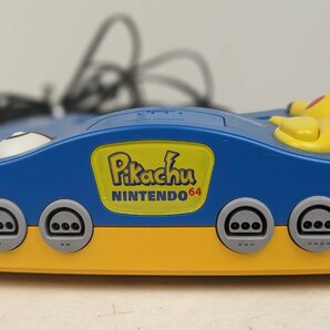 【動作確認済】 Nintendo 任天堂 Nintendo64 NUS-101 Pikachu ピカチュウ ゲーム機 本体 レトロ / 80 (SG014435D)の画像6