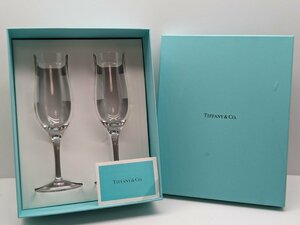 【新品未使用】 ティファニー TIFFANY&Co. スウィング シャンパングラス ペア / 80 (KSF014524D)