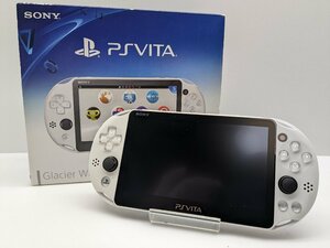 【動作確認済/初期化済】 PlayStation Vita PS VITA 本体 PCH-2000シリーズ Wi-Fiモデル ホワイト PCH-2000ZA22 / 60 (KSF014688D)