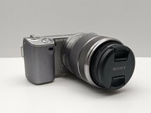 【動作確認済】 ソニー Sony α NEX-5K デジカメ カメラ ズームレンズセット / 60 (KSF014622D)_画像2