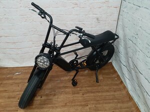 [ actual place pickup possible / operation verification settled ] BRONXb long sBUGGY 20inc e-bike MATTE BLACK electric bike 20 -inch / household goods flight F rank (SGF1000936)