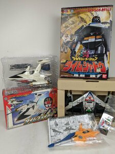 【2点まとめ】BANDAI バンダイ 未来戦隊タイムレンジャー DXタイムシャドウ デルタフォーメーション＆タイムフライヤー / 100 (SGF014479)