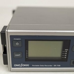 ONO OKKI 音響振動ポータブルデータレコーダ DR-7100 データ収集・解析システム ジャンク / 60 (SG014638D)の画像3