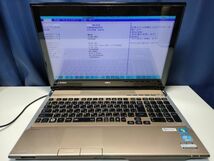 【一部ジャンク】NEC PC-GL267GFAU(LL750/H類似品) i7仕様(CPU等欠品) BIOS起動可能 マザーボード 液晶パネル キーボード【動作確認済み】_画像1