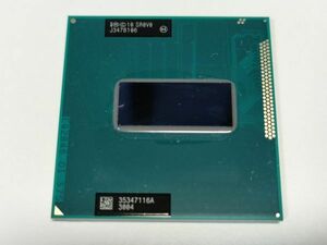 SR0V0 Intel Core i7-3632QM ノートパソコン用CPU BIOS起動,OS確認済み【3004】