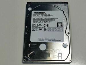 【ジャンク】東芝 1TB(1000GB) HDD MQ01ABD100 2.5インチ 9.5mm厚 CrystalDiskInfo注意判定【2W4T】