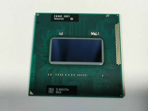 SR02Y Intel Core i7-2630QM ノートパソコン用CPU BIOS起動確認済み【0068】