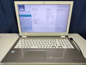 【一部ジャンク】東芝 dynabook T65/EG Core i7-7500U BIOS起動可能 マザーボード 液晶パネル キーボード【動作確認済み】