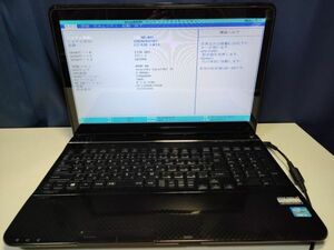 【一部ジャンク】NEC LaVie LS550/L PC-LS550LS1KSB i5仕様(CPU等欠品) BIOS起動可能 マザーボード 液晶パネル キーボード【動作確認済み】