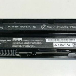 【動作確認済】NEC PC-VP-WP136 バッテリー 2時間18分表示 LS350/N.R.S.T LS550/N.R.S.T. LS700/N.R.S.T等対応【25704】の画像4