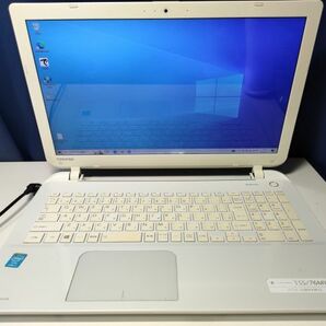 【ジャンク】東芝 dynabook T55/76MWS Core i7-4510U BIOS起動可能 マザーボード 液晶難あり キーボード【動作確認済み】の画像3