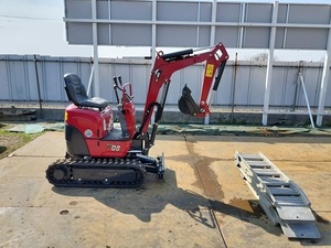 Yanmar SV08-1E 油圧ショベル 稼働少 美品 ゴムCrawler◎ 可変脚 日軽 Aluminium Bridge Excavator 畑 農業 耕作 工事 YANMAR 中古