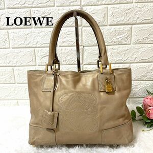 LOEWE ロエベ アナグラム フスタ ハンドバッグ ゴールド カデナ付き