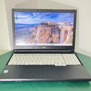 【埼玉発送】【動作確認済】FUJITSU / LIFEBOOK A748/TX / Intel(R)Core(TM)i3-8130UCPU@2.20GHz 2.20GHz / 8GB/ HDD500GB/ Windows11Proの画像1