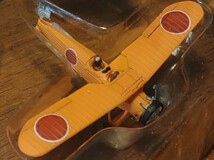 エフトイズ 複葉機コレクション 1/144 九三中練 九三式水上中間練習機 海軍航空技術廠 2A 93 戦闘機 赤トンボ BIPPLANE F-toys_画像1