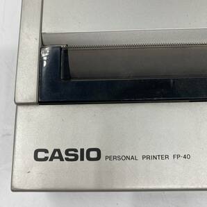 CASIO ポケットコンピュータ用パーソナルプリンター FP-40 カシオ ※動作未確認★K1144Kの画像6