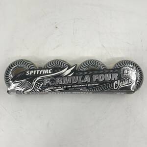 新品 SPITFIRE WHEELS スピットファイア F4 フォーミュラフォー 99DU 54mm クラシックシェイプ ウィール スケートボード　ホワイト★K1160N