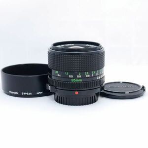 ☆極上美品・完動☆CANON New FD 35mm F2 キヤノン 単焦点レンズ☆保証付☆M787