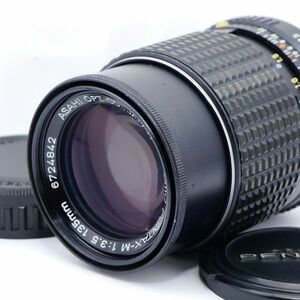 ☆美品・完動☆ペンタックス SMC PENTAX-M 135mm F3.5 Kマウント 単焦点レンズ☆保証付☆R963