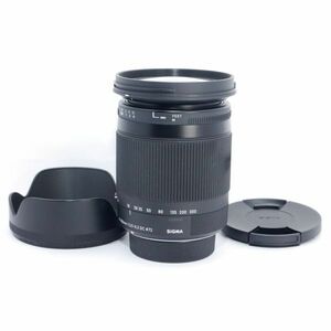 ☆良品・完動☆SIGMA 18-300mm F3.5-6.3 MACRO DC OS HSM Contemporary ニコン用 Fマウント☆保証付☆D325