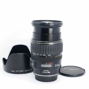 ☆美品・完動☆CANON EF 28-135mm F3.5-5.6 IS USM キヤノン ズームレンズ クモリ☆保証付☆S615