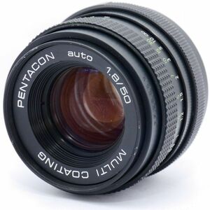 ☆外観良好・完動☆PENTACON auto 50mm F1.8 MULTI COATING M42マウント ペンタコン 単焦点レンズ☆保証付☆V118