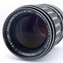 ☆美品・完動☆FUJI EBC FUJINON・T 135mm F3.5 M42マウント 富士フイルム 単焦点レンズ☆保証付☆V921_画像1